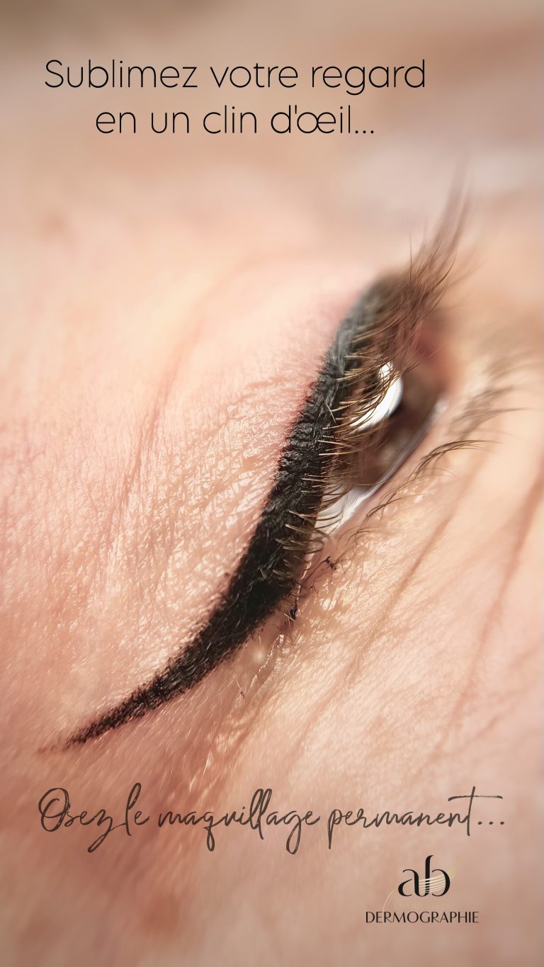 Eyeliner maquillage permanent