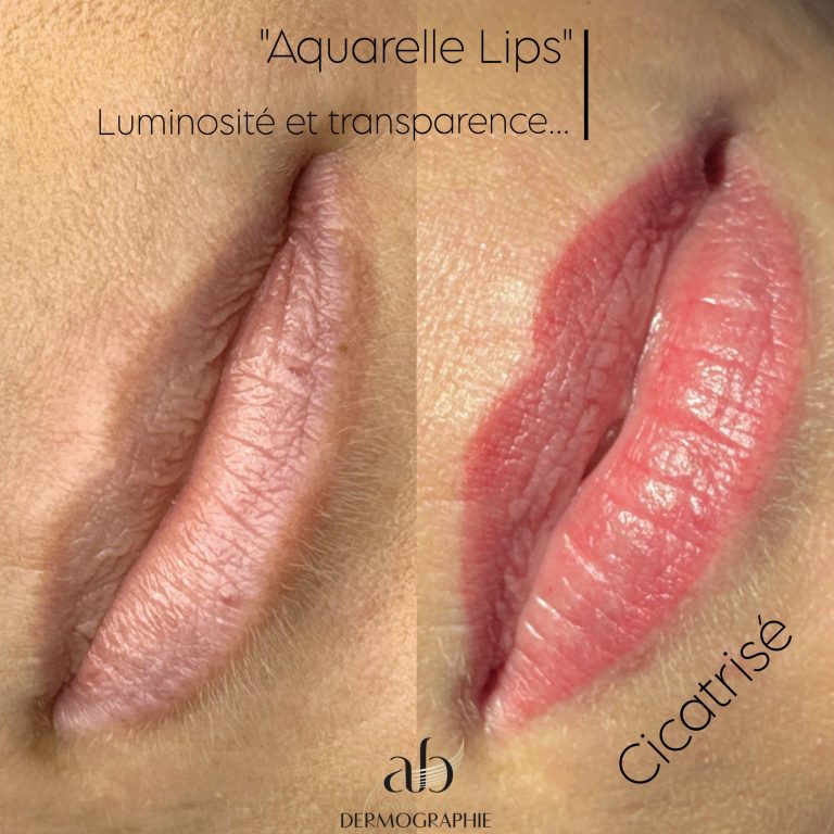 Aquarelle lips maquillage permanent